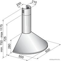 Кухонная вытяжка Korting KHC6930RI