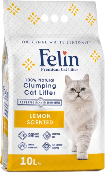 

Наполнитель для туалета Felin Lemon Scented 10 л