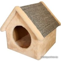 Домик Cat House Будка 38 (бежевый)