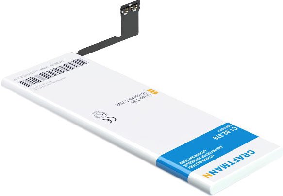 

Аккумулятор для телефона Craftmann C1.02.376 (совместим с Apple G69TA007H)