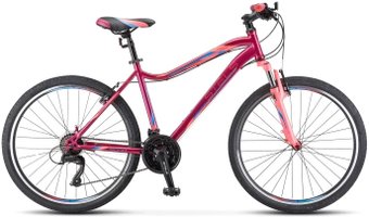 Велосипед Stels Miss 5000 V 26 р.16 (вишневый/розовый)