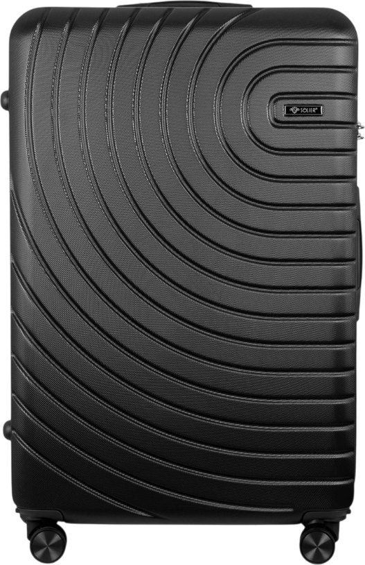 

Чемодан-спиннер Solier STL1064 (M, черный)