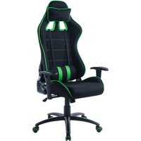 Игровое (геймерское) кресло Helmi Target HL-G08 306179 (черный/зеленый)