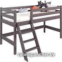 Кровать-чердак Мебельград Соня вариант 12 (массив сосны лаванда)