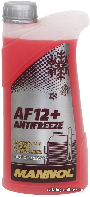Антифриз Mannol Antifreeze AF12+ 1л