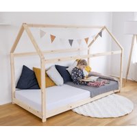 Кровать-домик Millwood Sweet Dreams - 1230 1600х800 (сосна натуральная)