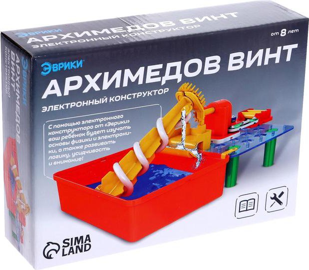 

Набор для опытов Эврики Архимедов винт 6900988