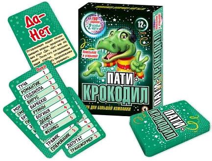 

Детская настольная игра Русский стиль Пати-Крокодил RS-03722