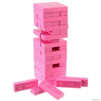 Настольная игра Sima-Land Падающая башня. Для лучших подруг. Минни Маус 1175664