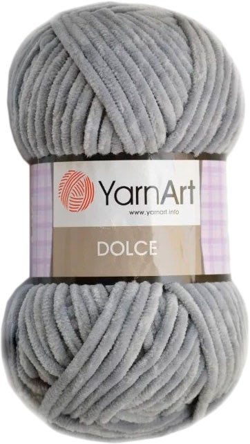 

Пряжа для вязания Yarnart Dolce 782 100 г 120 м (серый)