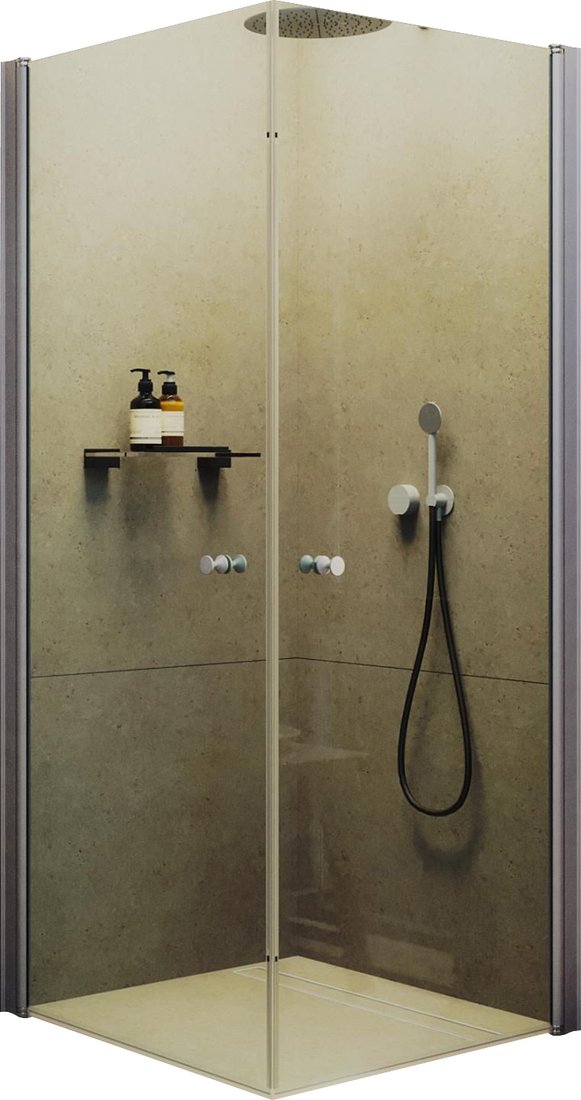 

Душевой уголок MaybahGlass MGY-1292-5 (бесцветное стекло/хром матовый)
