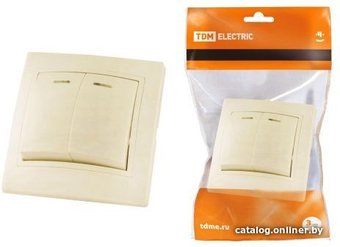 Выключатель TDM Electric Таймыр SQ1814-0105 (слоновая кость)