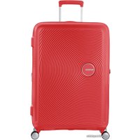 Чемодан-спиннер American Tourister SoundBox Coral Red 77 см