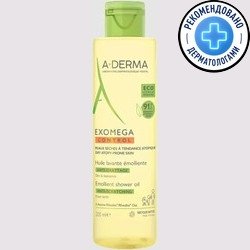 A-Derma Масло для душа Exomega Control Смягчающее 200 мл
