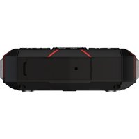 Кнопочный телефон Maxvi R10 (черный/красный)