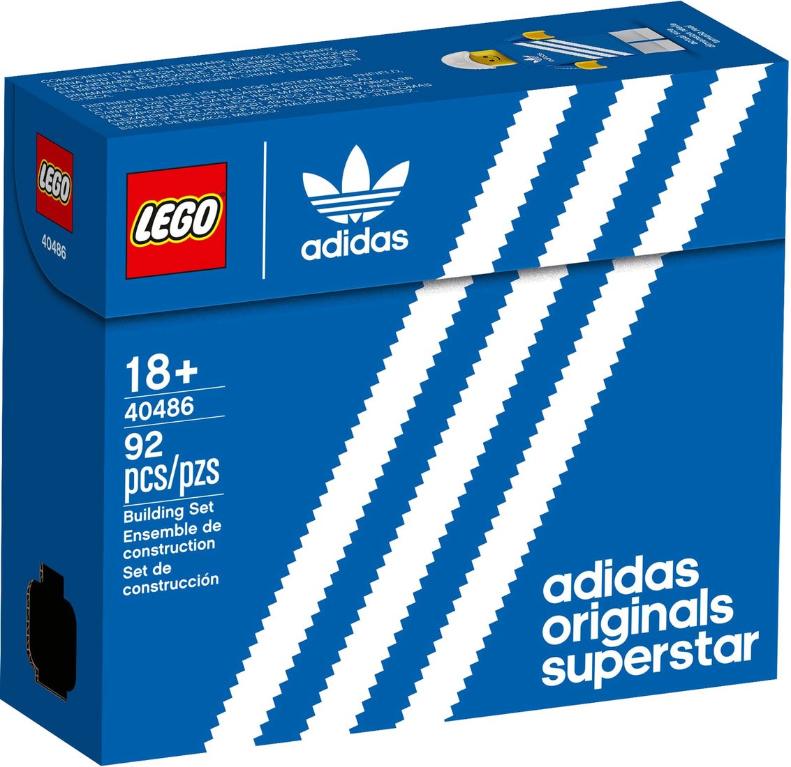 

Конструктор LEGO Adidas 40486 Originals Superstar