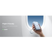 Внешний аккумулятор Ugreen MagFlow PB773 10000mAh (голубой)