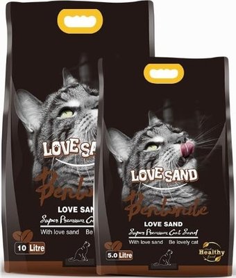 Наполнитель для туалета Love Sand LS-009 5 л (кофе)