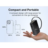 Внешний аккумулятор Baseus EnerFill FC51 Bipow2 Pro Power Bank 20000mAh (черный)