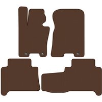 Комплект ковриков для авто Alicosta Kia Mohave I (suv / HM2) 2019 - Н.В. (коричневый, сота)