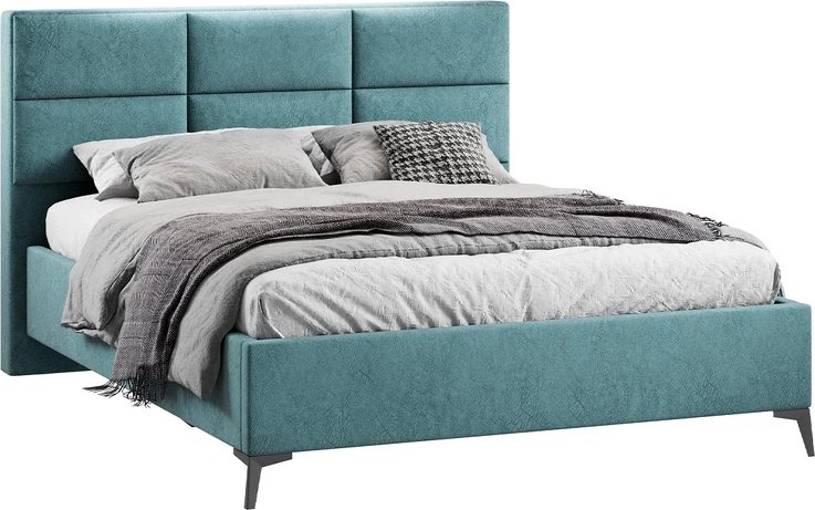 

Кровать Трия Делана Тип 1 с подъемным механизмом 160x200 (микровелюр Wellmart Indigo)