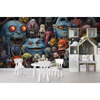 Фотообои ФабрикаФресок Стильные Креативные Монстры 955270 (500x270)