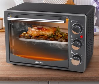 Мини-печь Lumme LU-EO1714A (серый жемчуг)