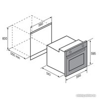 Электрический духовой шкаф Zigmund & Shtain E 160 B