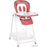 Высокий стульчик Martin Noir Tody Lux (wine red) 0+