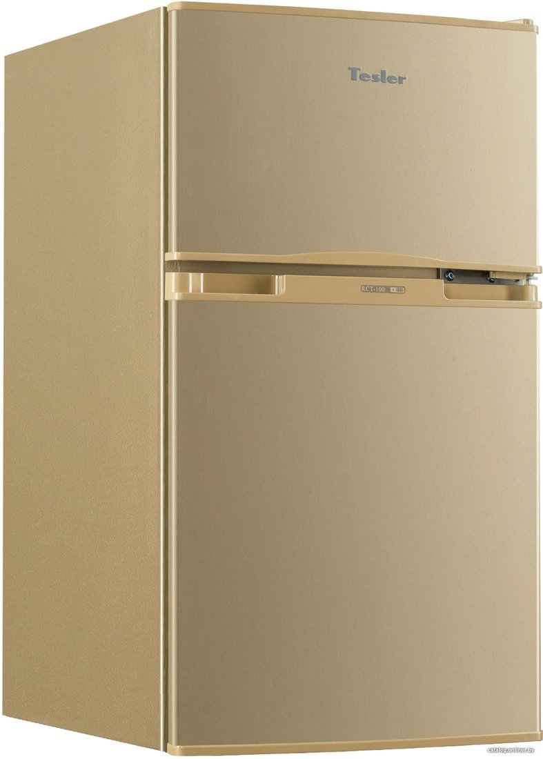 

Холодильник Tesler RCT-100 (бежевый)