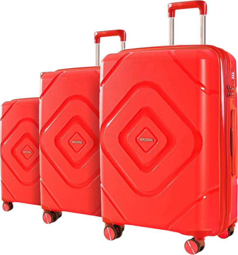 

Комплект чемоданов Mironpan 23104 (красный)