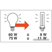 Люминесцентная лампа Osram Dulux S G23 11 Вт 4000 К