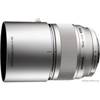 Объектив Olympus M.Zuiko Digital ED 75mm 1:1.8 (черный)