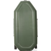 Гребная лодка Румб 260 РС (зеленый)