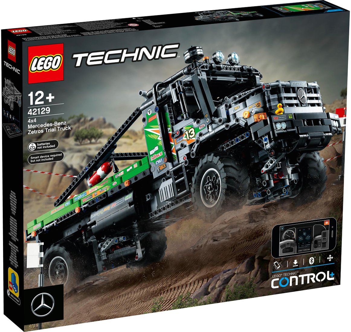 

Конструктор LEGO Technic 42129 Полноприводный грузовик Mercedes-Benz Zetros