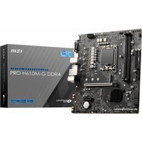 Материнская плата MSI PRO H610M-G DDR4