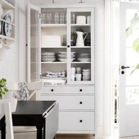 Шкаф-витрина ММЦ Кантри 23 (белый лак) в Борисове