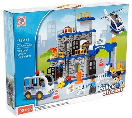 

Конструктор Kids Home Toys Полицейский участок 188-111 3667638