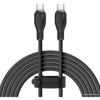Кабель Baseus Pudding Series Fast Charging Cable 100W USB Type-C - USB Type-C (2 м, черный)
