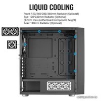Корпус AeroCool Skribble SKRIBBLE-G-BK-V1