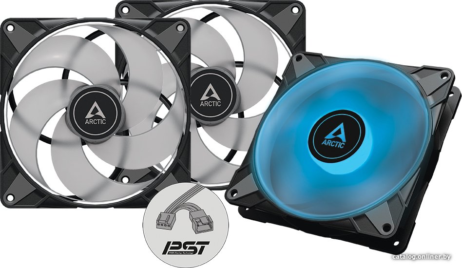Комплект вентиляторов для корпуса Arctic P14 PWM PST RGB 0dB ACFAN00255A