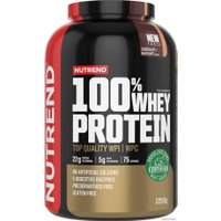 Протеин сывороточный (изолят) Nutrend 100% Whey Protein (2250г, шоколад/лесной орех)