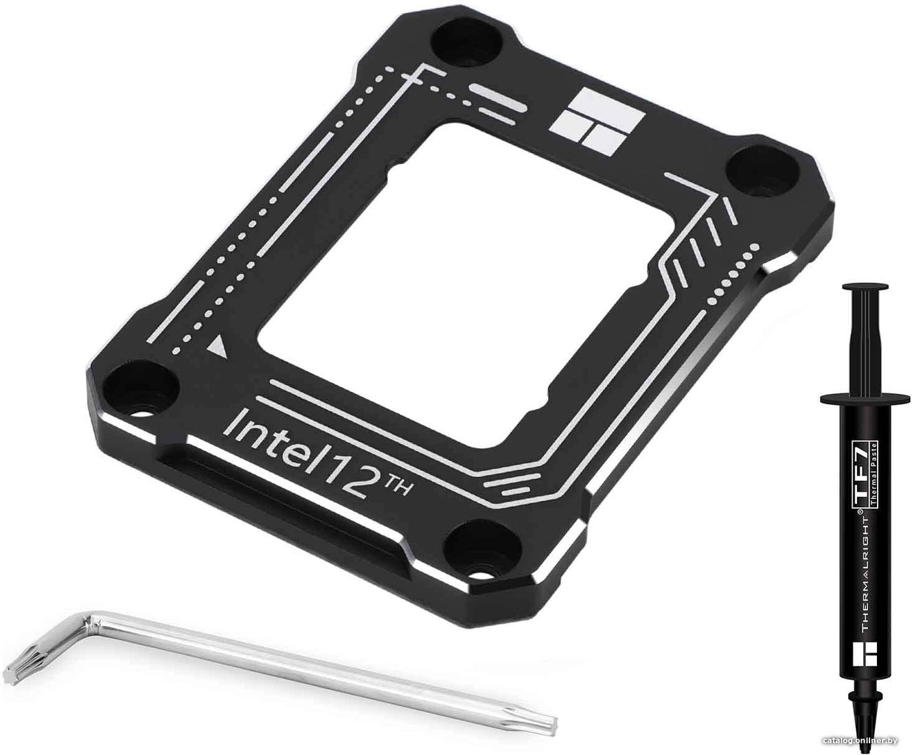 Прижимная рамка для процессора Thermalright LGA1700-BCF Black + термопаста TF7 2 г