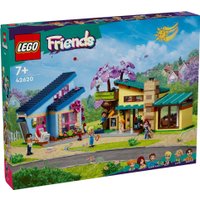Конструктор LEGO Friends 42620 Дома Олли и Пейсли