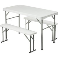 Стол со стульями Sundays AC-B110 (белый)