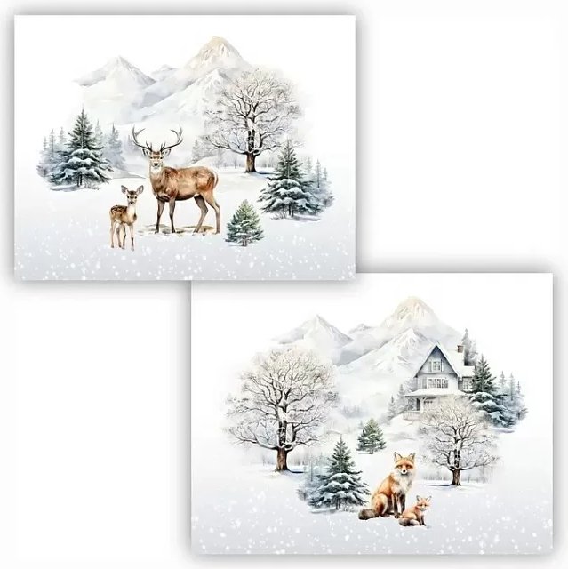 

Сервировочная салфетка Listelle Морозное утро 615802