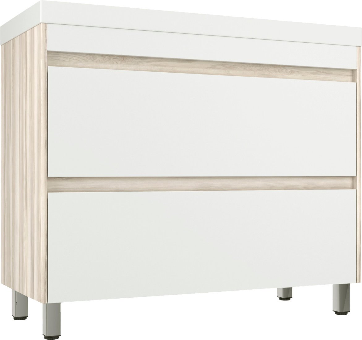 

Style Line Тумба под умывальник Монако 120 (напольная)