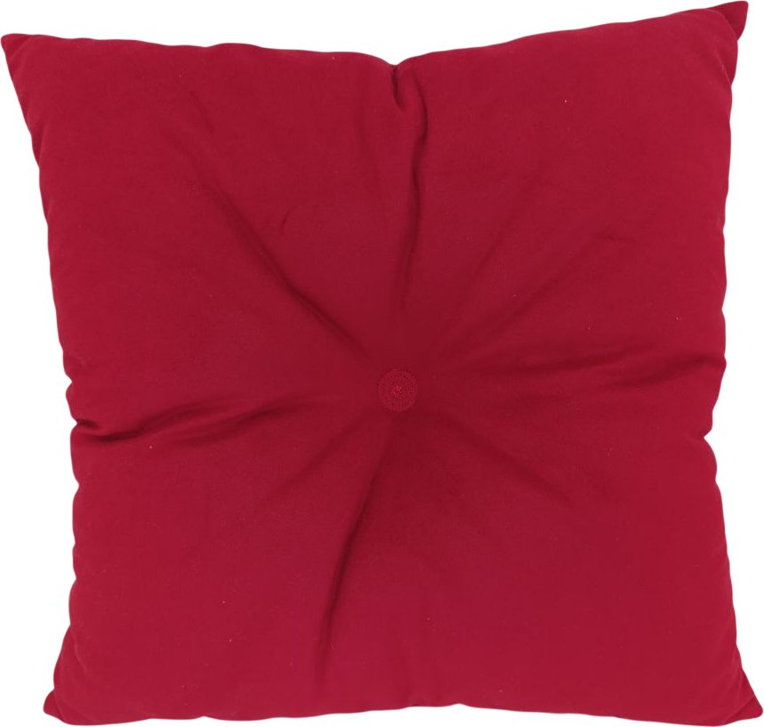 

Декоративная подушка Sled Квадратная 40x40x12 (красный)