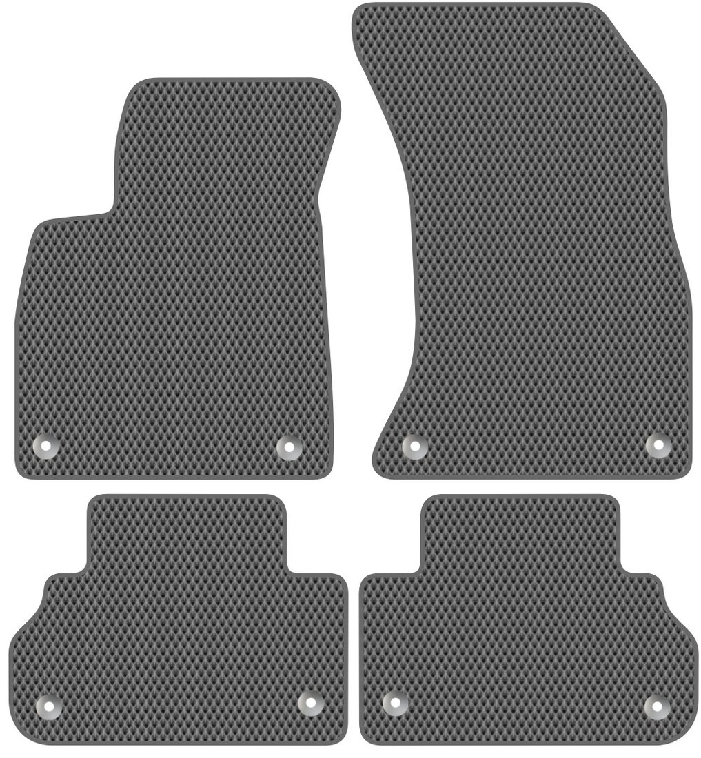 

Комплект ковриков для авто Alicosta Audi SQ5 (suv / FY) 2016 - Н.В. (серый, ромб)