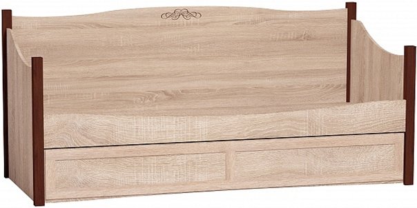 

Кровать с выдвижным спальным местом Глазов Adele 80x200 (дуб сонома/орех шоколадный)